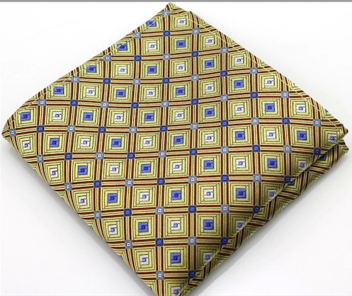 Custom Made Silk Pocket Squares